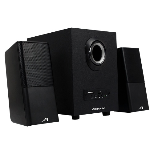 Bocinas Subwoofer 2.1 ENDUS ES-273BT 10W RMS Bluetooth,Radio,Lector  USB,Micro SD,Aux,Control,