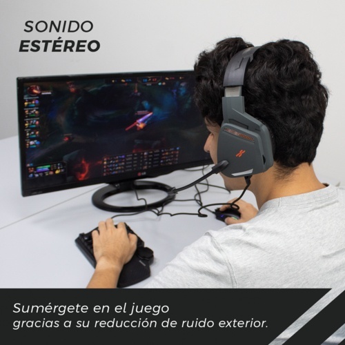 Binden Audífonos Gamer G800 Alámbrico 1.2m 3.5mm, AUD-G800-BLK |  Cyberpuerta.mx
