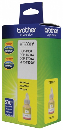 Tanque de Tinta Brother BT5001Y Amarillo 5000 Pág p/DCP-T300 BT5001Y |  Cyberpuerta.mx