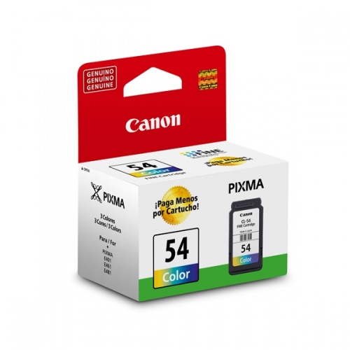 Cartucho Canon CL-54 Color, 100 Páginas, para PIXMA E-481 0442C001 |  Cyberpuerta.mx