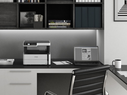 Multifuncional Epson EcoTank M2170 Blanco y Negro C11CH43301 |  Cyberpuerta.mx
