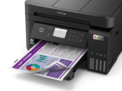 Multifuncional Epson EcoTank L6270, Color, Inyección, C11CJ61301 |  Cyberpuerta.mx