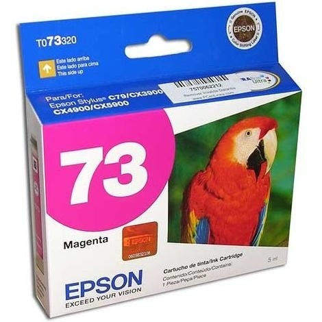 Cartucho Epson 73N Magenta para Stylus Office, T073320-AL | Cyberpuerta.mx