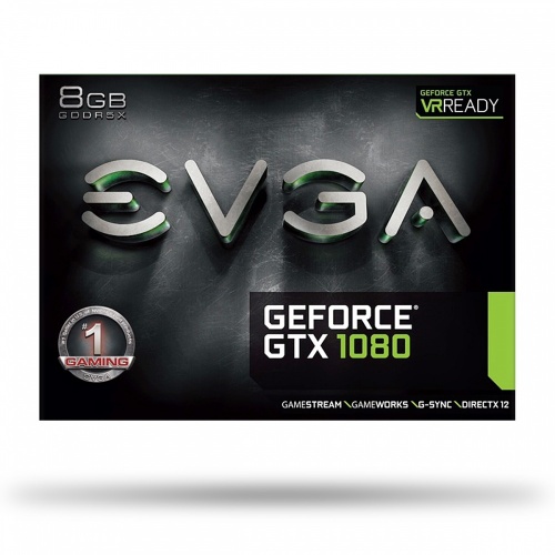 Tarjeta de Video EVGA NVIDIA GeForce GTX 1080 Founders 08G-P4-6180