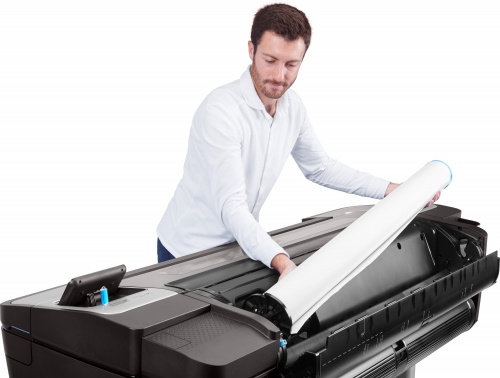 Plotter HP DesignJet T1700dr 44'', Color, Inyección, Print, 1VD88A |  Cyberpuerta.mx