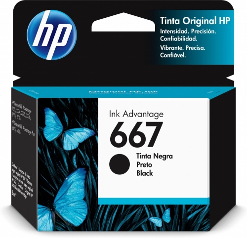 Cartucho HP 667 Negro Original, 120 Páginas, 3YM79AL | Cyberpuerta.mx