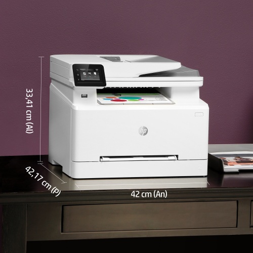 Multifuncional HP LaserJet Pro MFP M283fdw Color Láser 7KW75A |  Cyberpuerta.mx