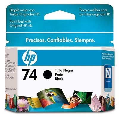 Cartucho HP 74 Negro Original 200pág. para Officejet J5780, CB335WL |  Cyberpuerta.mx