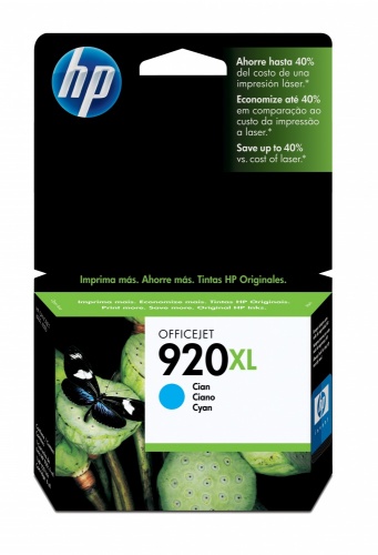 Cartucho HP 920XL Cyan Original para Officejet Pro 6500 CD972AL |  Cyberpuerta.mx