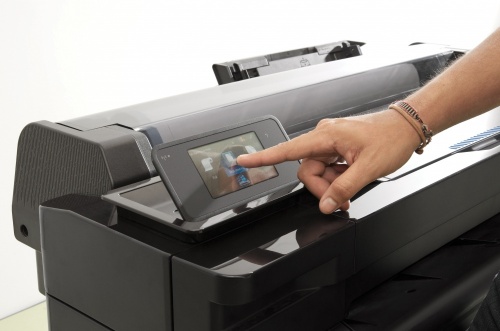 Plotter HP Designjet T120 24'' Color Inyección Inalámbrico CQ891B |  Cyberpuerta.mx