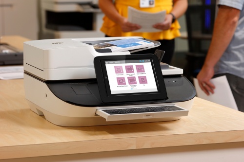 Scanner HP Digital Sender Flow 8500 fn2 USB/Ethernet, Blanco, L2762A |  Cyberpuerta.mx
