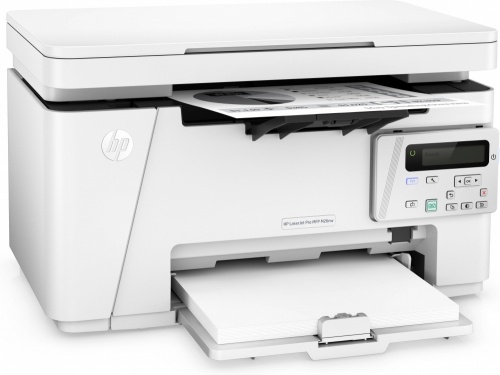 Multifincional HP LaserJet MFP M26nw, Blanco y Negro, Láser, T0L50A |  Cyberpuerta.mx