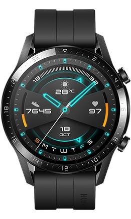Huawei WATCH GT2 Sport Touch, 46mm, Bluetooth, Negro, 55024338 |  Cyberpuerta.mx