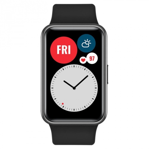 Huawei Smartwatch Watch Fit, Touch, Bluetooth 5.0, Android/iOS, Negro |  Cyberpuerta.mx