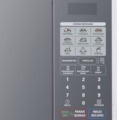 LG Horno de Microondas MS1143SWM, 1.1 Pies Cúbicos, 1450W MS1143SWM |  Cyberpuerta.mx