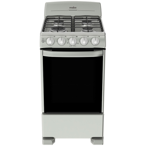 Mabe Estufa y Horno de Gas Plata, EM5041BAIS0 | Cyberpuerta.mx