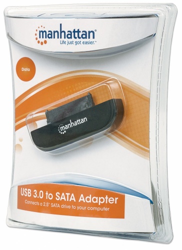 Betsy Trotwood Actualizar dilema Manhattan Adaptador SuperSpeed USB 3.0 - SATA 2.5'', 40cm 130424 |  Cyberpuerta.mx