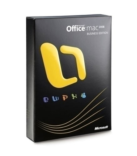 Microsoft Office 2008 Business Edition Español, Mac, DVD GYD-00016 |  