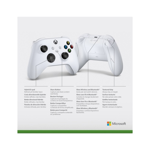 Microsoft Xbox X/S/One Robot White Cyberpuerta.mx