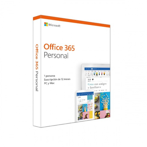 Microsoft Office 365 Personal 1 PC Esp, 1 Año, Windows/Mac, QQ2-00887 |  