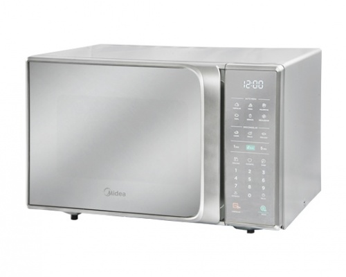 Midea Horno de Microondas, 1.1 p3, 1450W, 31L, Plata, MMDV11S2DG |  Cyberpuerta.mx