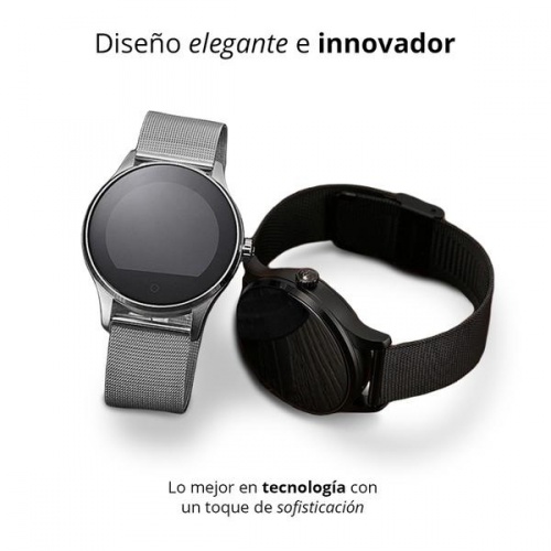 Redlemon Smartwatch 77161, Touch, Bluetooth 4.0 Plata 77161-BL |  Cyberpuerta.mx