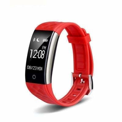 Redlemon Smartband Fitband, Touch, Bluetooth 4.0 Rojo 77813-RE |  Cyberpuerta.mx