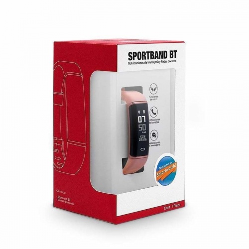 Redlemon Smartband, Touch, Bluetooth, Android/iOS, Rosa 78677-PI |  Cyberpuerta.mx