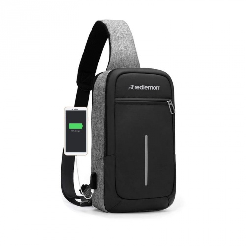 Redlemon Mini Mochila Antirrobo Impermeable p/Notebook Negro 78765 |  Cyberpuerta.mx