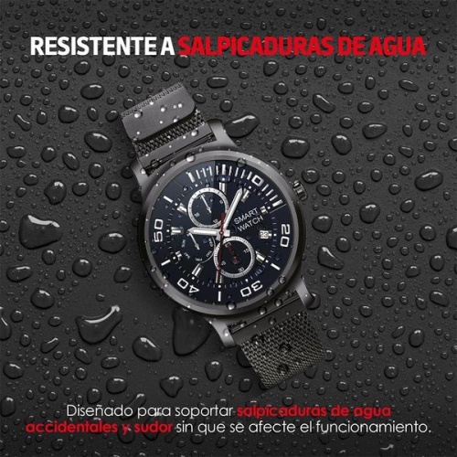 Redlemon Smartwatch Pro W50 Touch Bluetooth Android/iOS 79205-BI |  Cyberpuerta.mx