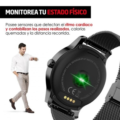 Redlemon W20 Smartwatch Reloj Inteligente Deportivo con Monitor de Ritmo  Cardiaco - Top Gadgets
