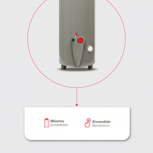 Rheem Calentador de Agua 29V40, Gas L.P., 152 Litros, 29V40-LP |  Cyberpuerta.mx