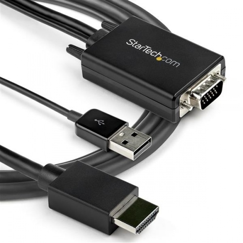 StarTech.com Cable A A, 3m, Negro, VGA2HDMM3M | Cyberpuerta.mx
