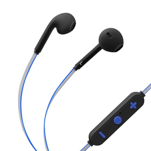 Steren Audífonos, Inalámbrico, Bluetooth, Negro/Azul, AUD-7000CAZ |  Cyberpuerta.mx