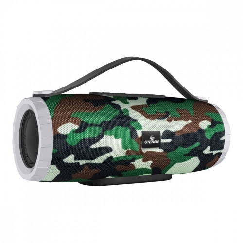 Steren Bocina Portátil Mini Bazooka Xbass Bluetooth BOC-859CARMY |  Cyberpuerta.mx