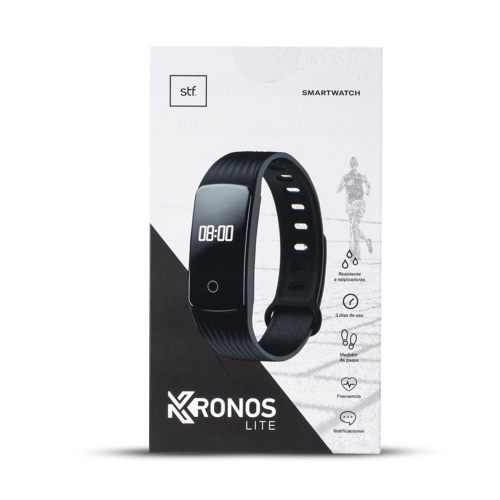 STF Mobile Smartwatch Kronos Lite, Touch, Bluetooth Negro ST-A32781 |  Cyberpuerta.mx