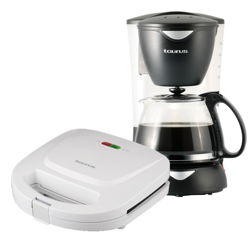 Taurus Cafetera Coffeemax + Sandwichera, COFFEEMAX 6 + LANCHE MAX |  Cyberpuerta.mx