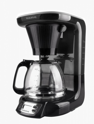 Taurus Cafetera, 12 Tazas, 1.2 Litros, Negro, VELVETD | Cyberpuerta.mx