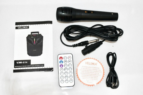 Velikka Bafle Bluetooth Inalámbrico 3500W RMS Negro, VKK-614 |  Cyberpuerta.mx