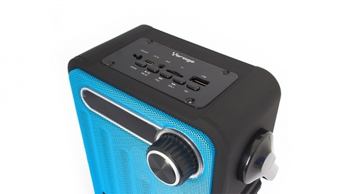 Vorago Bocina Portátil BSP-200, Bluetooth, 5W, Azul, BSP-200-BL |  Cyberpuerta.mx