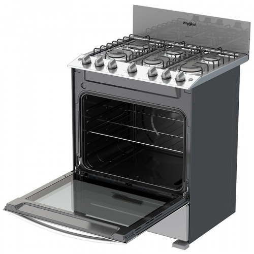 Whirlpool Estufa al Piso de 30'', 6 Quemadores, Gris WFR3200D |  Cyberpuerta.mx
