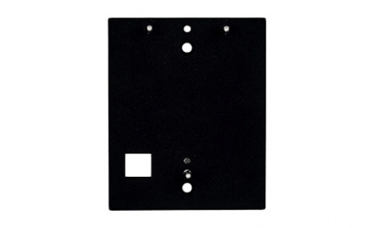 2N Placa Posterior para 2N Helios, 1 Modulo IP Verso, Negro 
