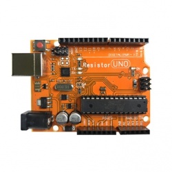 330ohms Placa de Desarrollo P3-00001, Arduino, USB B, 7/12V, Naranja 