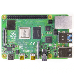 330ohms Kit Placa de Desarrollo Pi 4, WiFi, 2x USB 2.0, 2x USB 3.0, 2x Micro HDMI 