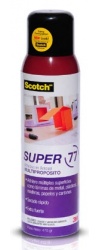 3M Spray Adhesivo Súper 77, Tamaño Grande, 385 Gramos 