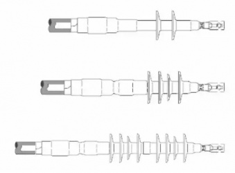 3M Terminal para Cable QT-III, 1 Polo, 6 AWG, Vinilo, 3 Piezas 