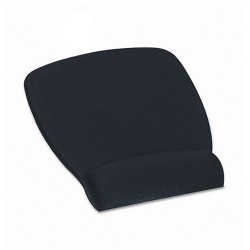 Mousepad 3M con Descansa Muñecas, 22x17cm, Negro 