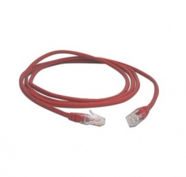 3M Cable Patch Cat6 UTP RJ-45 Macho - RJ-45 Macho, 2 Metros, Rojo 