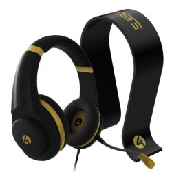 4Gamers Audífonos Gamer XP-GOLDR-BLK-4G para Xbox/PS4/PS5, Alámbrico, 3.5 mm, Negro 
