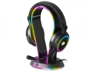4gamers Audífonos Gamer XP-RGB-HSB-4G para PS4/PS5/Xbox One/Xbox Series X|S/Nintendo Switch/PC, Alámbrico, 3.5mm, Negro 